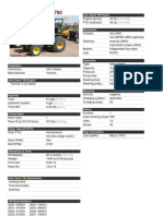 John Deere 790 Ficha Tecnica Full