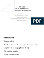 Acute Appendicitis by DR.S.H