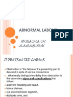 Abnormal Labour