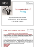 Strategy Analysis of Nestle