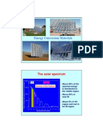 Energy Conversion Materials