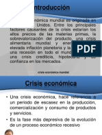 Crisis Económica Mundial Actual