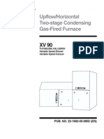 Upflow/Horizontal Two-Stage Condensing Gas-Fired Furnace: TDD-D-1