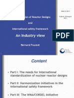 Standardization of Reactor Designs and International Safety Framework