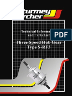 Sturmey Archer S RF3 Hub Instructions