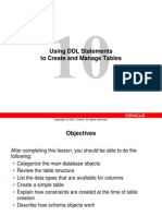 01-Using DDL Statements To Create and Manage Tables