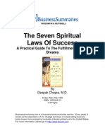 The Seven Spiritual Laws of Success BIZ