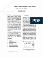 Analysis of A Controllable LC-filter For Compensation of Specific Harmonics