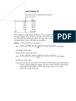 Quantitative Problems Chapter 21