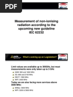 Measurement of Non-Ionising Radiation According To The Upcoming New Guideline IEC 62232