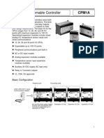 Micro Programmable Controller: Cpm1A