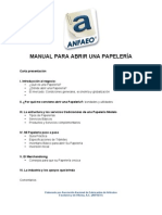 Manual Papeleria