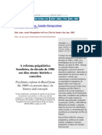 A Reforma Psiquiátrica Brasileira Da Década de 1980 Aos Dias Atuais História e Conceitos