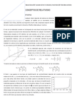 Conceptos Relatividad