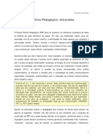 3.1. Projeto Político-Pedagógico: Dimensões Conceituais