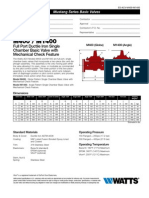 Full Port Ductile Iron Single Chamber Basic Valve With Mechanical Check Feature