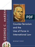 Counter-Terrorism and The Use of Force in International Law: by Michael N. Schmitt