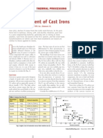 Heat Treatment of Cast Irons