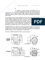 NEMA Frame Designations