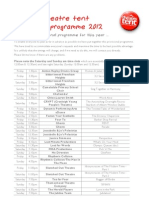 Confirmed Programme