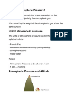 What Is Atmospheric Pressure