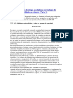 Riesgos y Factores de Riesgo Asociados A Los Trabajos de Soldadura Oxiacetilénica y Oxicorte