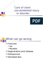 Musculoskeletal Disorders Care of Client With Fall 2005