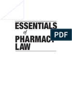 Essential of Pharmacy Law