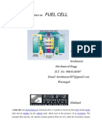 A Paper Prasentation On FUEL CELL1