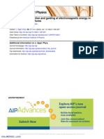 2005 - Plasmonics Localization and Guiding of Electromagnetic Energy in Metal Dielectric Structures