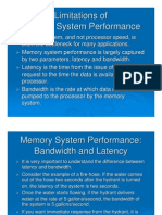 Limitation of Memory Sys Per