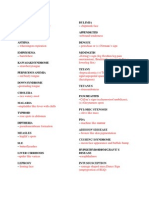 Pathognomonic Signs