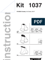 HYUNDAI Sonata, 4-dr Sedan, 94-97: ISO 11154-E