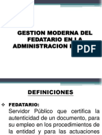 Fedatario Administrativo