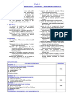 Stage-3 S-303 - Cost and Management Accounting - Performance Appraisal