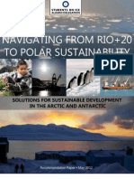 Navigating From Rio+20 To Polar Sustainability - Students On Ice Alumni Delegation