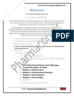 Pharma Corner - Sample Study Materilas