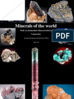 Minerals of The World With An Excellent Portable Mineral Software-By Annafarahmand and Michael Webber