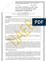 Thermal Analysis & Testing On (Aw-Type) Hermetically Sealed Reciprocating Refrigerent Compressor