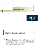 Market Segmentation