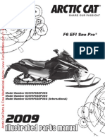 2009 F6 EFI Sno Pro Parts Manual