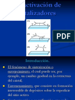 Desactivación de Catalizadores