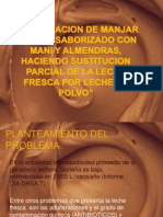 Elaboracion de Manjar Blanco