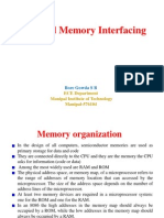 8086 and Memory Interfacing