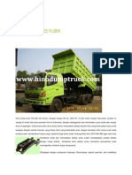 Dump Truck 25 Kubik