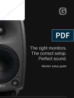 Genelec Monitor Setup Guide 2011