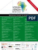 AEF2012 Programme