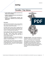 8C Throttle Trip Valves