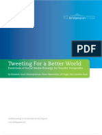 Tweeting For A Better World