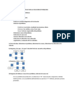 Herramientas Administrativas para La Solucion de Problemas